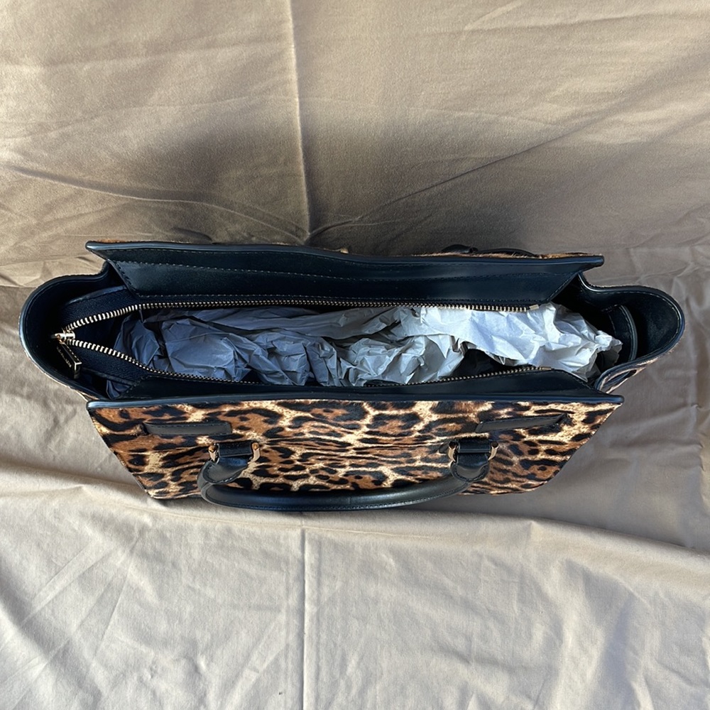 Limited Edition Michael Kors Leopard Print Faux Fur Tote - Picture 5 of 6